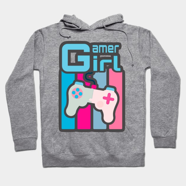 Gamer Girl - Gaming Merch Hoodie by AlondraHanley